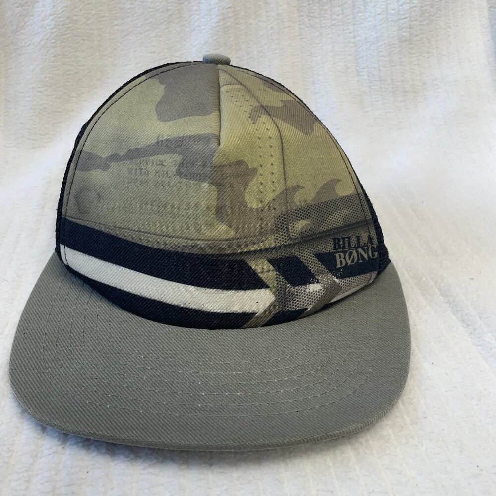 Billabong Mesh Camo Trucker Hat